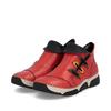 Rieker Folded Cuff Ankle Boot - Red